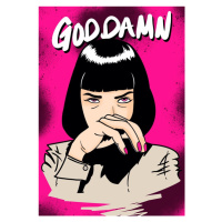 Ilustrace GODDAMN!, Tomas Harstedt, 26.7 × 40 cm