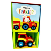 Můj první Traktor - Kniha a hračka - Dárokový box