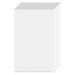 Kuchyňská skříňka Livia W45 PL bílý puntík mat