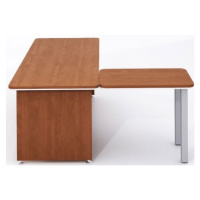 LENZA Přístavný stůl WELS, 90x55x76,2 cm, pravé provedení