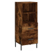 vidaXL Skříň highboard kouřový dub 34,5 x 34 x 180 cm kompozitní dřevo