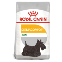 ROYAL CANIN DERMACOMFORT MINI granule pro malé psy s citlivou kůží 2 × 8 kg