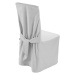 Dekoria Návlek na židli, bílá, 45 x 94 cm, Linen, 392-04