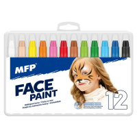 Barva na obličej MFP 12ks set