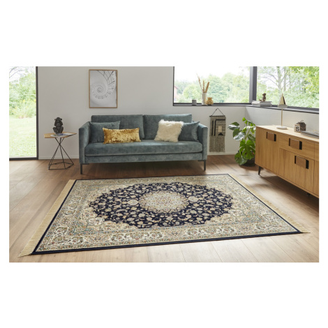 Kusový koberec Naveh 104378 Darkblue/Cream 135x195 cm Hanse Home