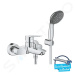 GROHE QuickFix Start Vanová baterie s příslušenstvím, chrom 23413002