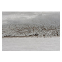 Kusový koberec Faux Fur Sheepskin Grey 120x170 cm