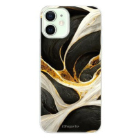 iSaprio Black and Gold pro iPhone 12