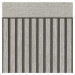 Tapetový stěnový panel / vliesová tapeta  397442, role 1,06x5m, barva šedá, černá, bílá