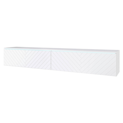 Nízká komoda s LED osvětlením 180cm Möbelix