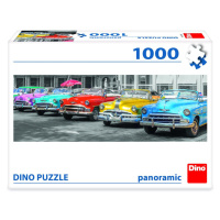 Puzzle Sraz bouráku - panoramatické 1000 dílků - Dino