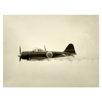 Fotografie Old Japanese fighter plane, MMADIA, 40 × 30 cm