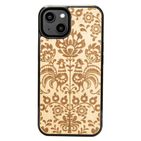 Pouzdro Bewood pro iPhone 15 Polský Folk Aniegre