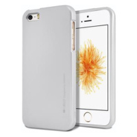 Silikonové pouzdro Mercury iJelly Metal pro Apple iPhone XS MAX, stříbrné
