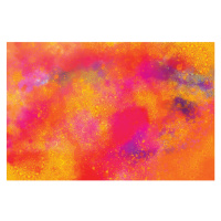 Ilustrace Holi Festival Burst of Colors Mandala, VladSt, 40 × 26.7 cm