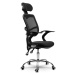Sofotel Kancelářská židle Sofotel Ryga micro-mesh, černá