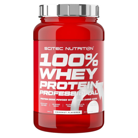 SciTec Nutrition 100% Whey Protein Professional kokos 920 g