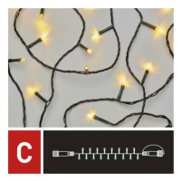 Propojovací vánoční řetěz bez zdroje EMOS Connecting D1AW03 ZY1440 100LED 10m teplá bílá