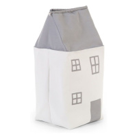 CHILDHOME - Box na hračky Dům Grey Off White