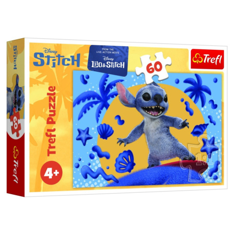 Puzzle Lilo&Stitch Den se Stitchem 60 dílků Trefl