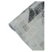 Venkovní vzorovaný koberec TROJKAT šedá 60x100 cm Multidecor