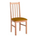 Jídelní židle BOSS 10 Bílá Tkanina 3X