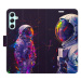 iSaprio Flip pouzdro Neon Astronaut 02 pro Samsung Galaxy A34 5G