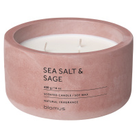 Vonná svíčka ze sojového vosku Sea Salt & Sage velká FRAGA BLOMUS