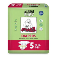 Pleny jednorázové 5 Maxi + 10-16kg 44ks Baby Muumi