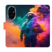 iSaprio Flip pouzdro Astronaut in Colours 02 pro Honor 200