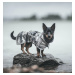 Ochranná pláštěnka pro psy Paikka - maskáčová Velikost: 70