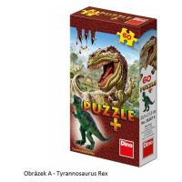 Puzzle 60 Dinosauři + figurka