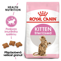 Royal Canin cat  KITTEN STERILISED - granule pro kastrovaná koťata - 2kg