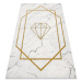 Dywany Łuszczów Kusový koberec Emerald diamant 1019 cream and gold - 120x170 cm
