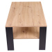 Konferenční stolek CALVERT dub artisan/černá