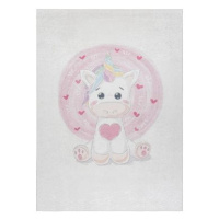 Dětský kusový koberec Bambino 1128 Unicorn 140 × 190 cm