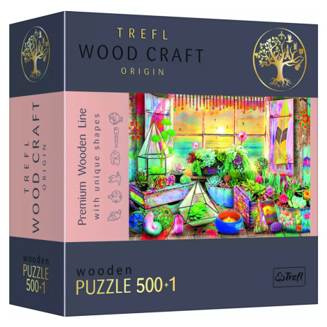 Puzzle dřevěné Plážový dům 501 dílků Trefl