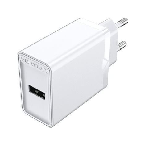 Vention 1-port USB Wall Charger (12W) White