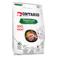 Ontario Cat Sensitive/Derma 0,4 kg