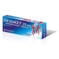 DEXOKET 25MG TBL FLM 10 II