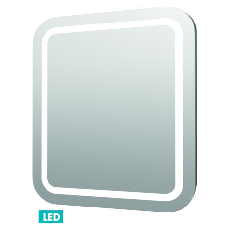 Zrcadlo s LED osvětlením Naturel Iluxit 80x70 cm ZIL8070KLEDS