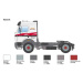 Model Kit truck 3956 - Mercedes-Benz SK 1844LS V8 (1:24)