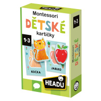 HEADU CS: Montessori Dětské kartičky