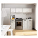 Kuchyňský set OLIVIA G1 1,8M - bílá/beton