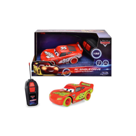 RC Cars Blesk McQueen Single Drive Glow Racers 1:32, 1kan Dickie