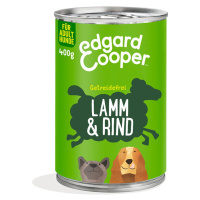 Edgard&Cooper Adult jehněčí a hovězí 6 × 400 g