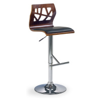 Halmar Barová židle H-34, ořech/černá