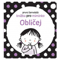 První černobílá knížka pro miminko - Obličej