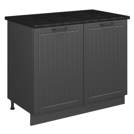 Vicco SKŘÍŇKA POD DŘEZ Fame-Line, Tmavě šedá/Antracit, 100 cm, PD Antracit