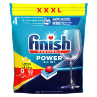 FINISH Power All in 1 Kapsle do myčky nádobí Lemon Sparkle 80 ks